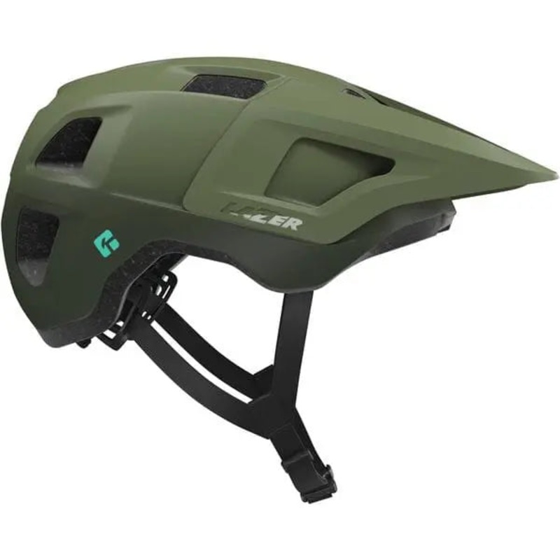 Lazer Finch KinetiCore Youth Cycle Helmet Matt Fern Green
