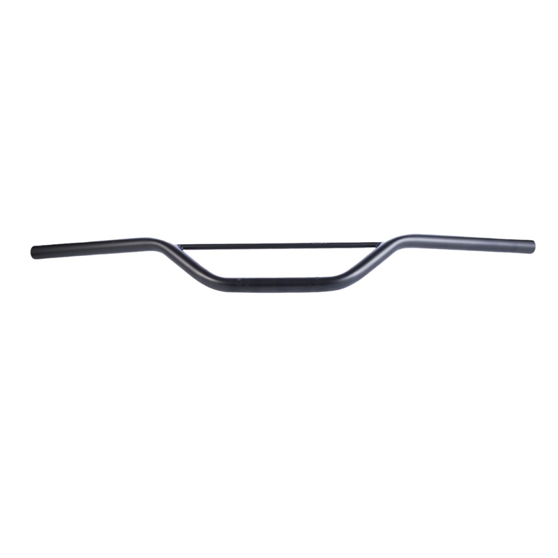 Scrambler Handlebar Aluminum Black or Chrome 0.86 in (22 mm)