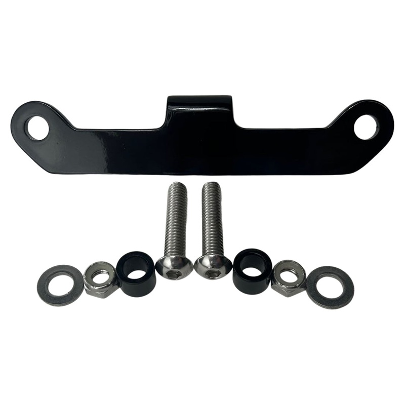 Vintage Springer Headlight Mounting Bracket Black fits Harley Davidson
