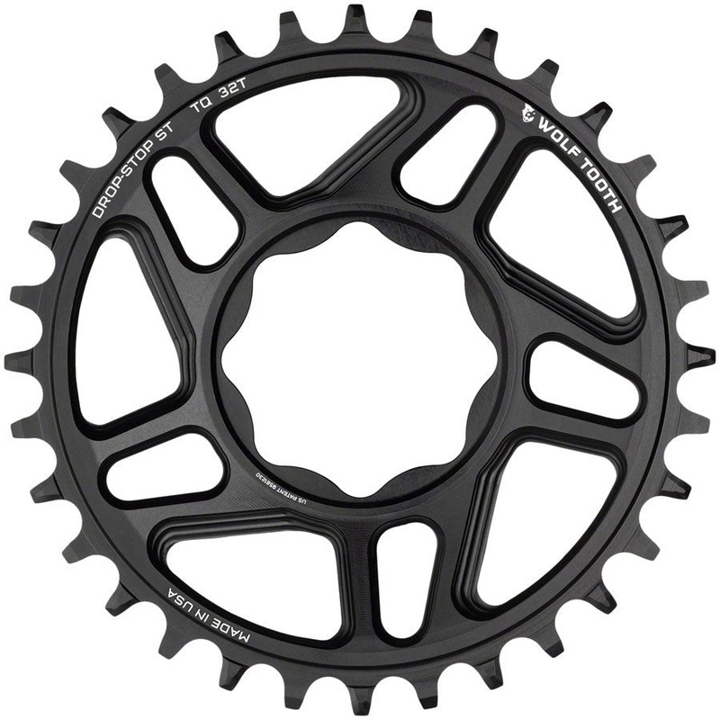 Wolf Tooth Trek TQ Direct Mount Chainring - Drop-Stop ST - 32T - Black