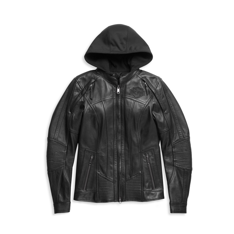 Genuine Harley-Davidson Women's Auroral II 3-in-1 Leather Jacket 98011-21EW