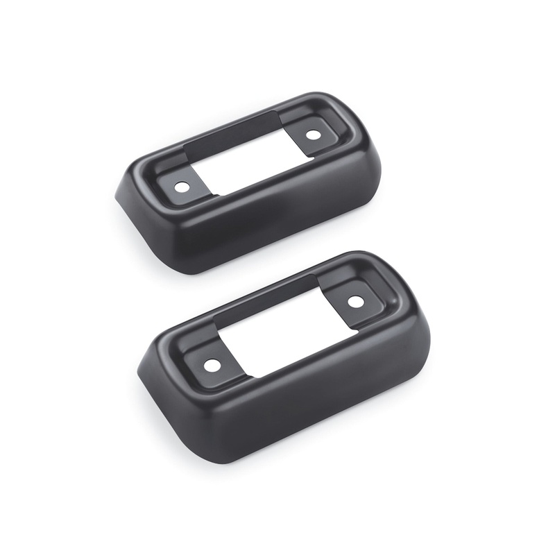 Harley Davidson 80812-10 Muffler Bracket Cover Kit KIT-COVER,MFLR BRKT,BLK,TOURIN