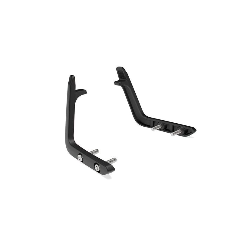 Royal Enfield - Black Passenger Backrest Mounts - KXA00151