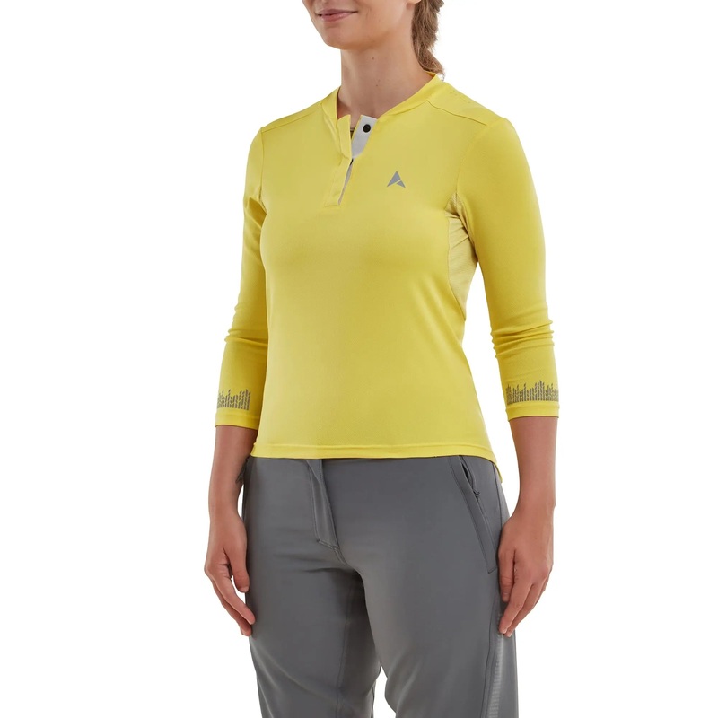 Altura All Road 3/4 Sleeves Ladies Cycle Jersey Yellow