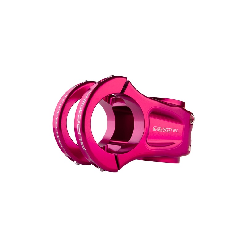 Burgtec Enduro MK3 Stem - 35mm Clamp - 42.5mm Length - Toxic Barbie Pink