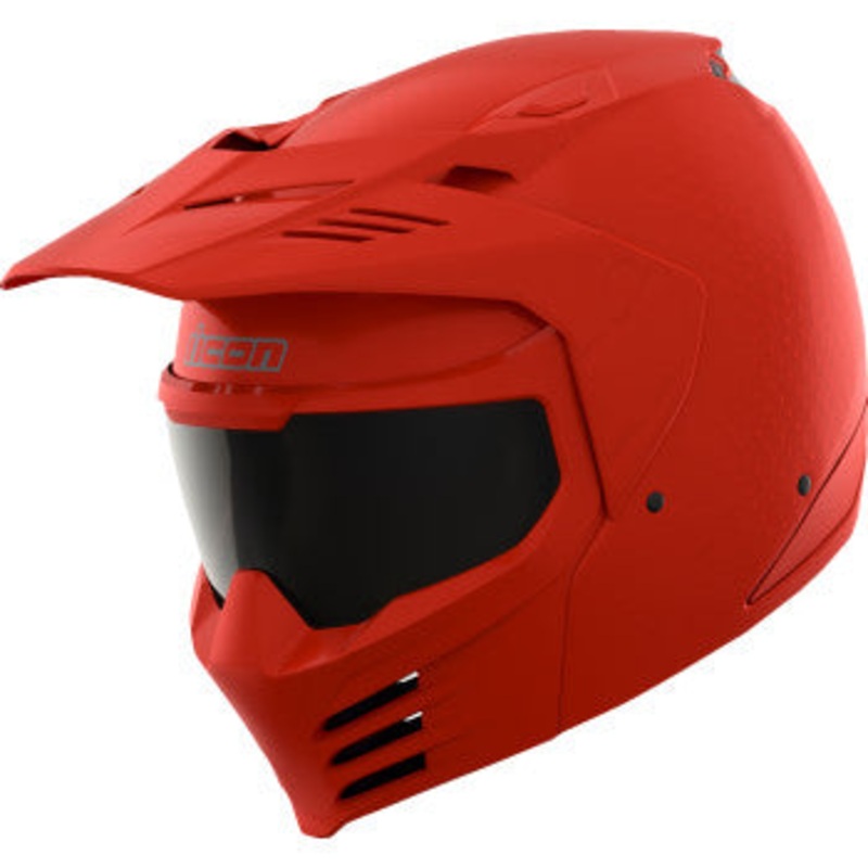 Icon Elsinore Monotype Red Helmet