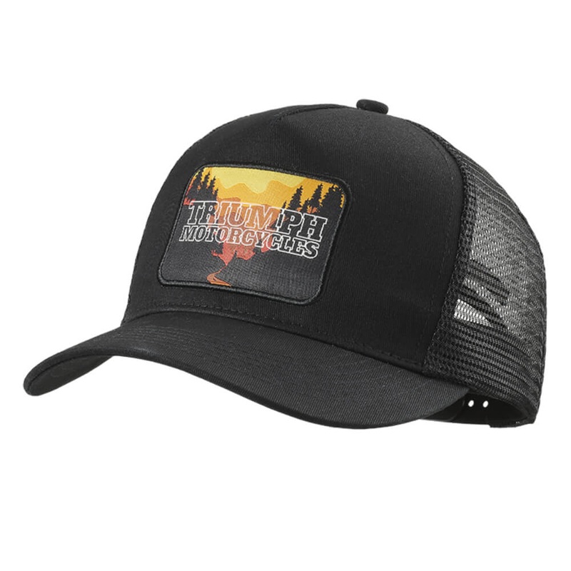 Roadtrip Trucker Cap Black
