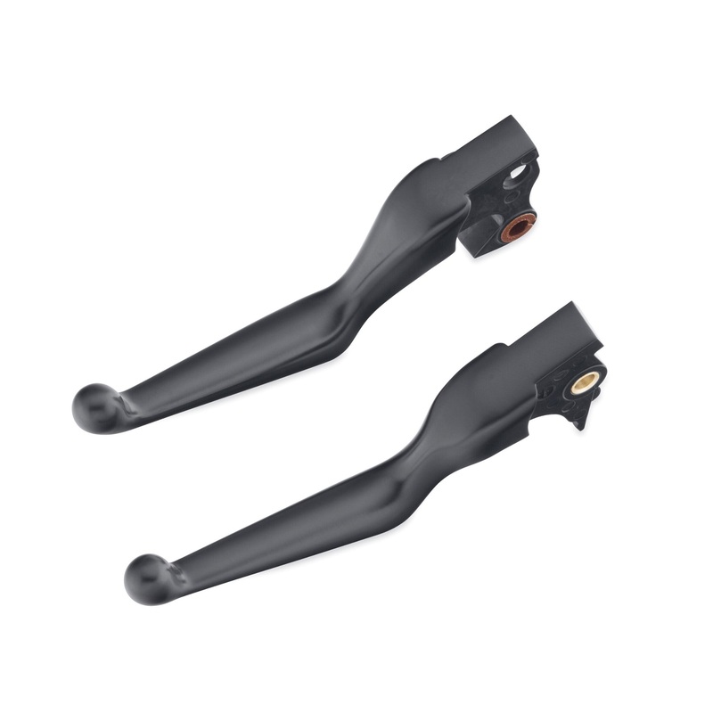 Harley Davidson 36700052 Black Hand Control Lever Kit HAND LEVERS, BLACK, XL